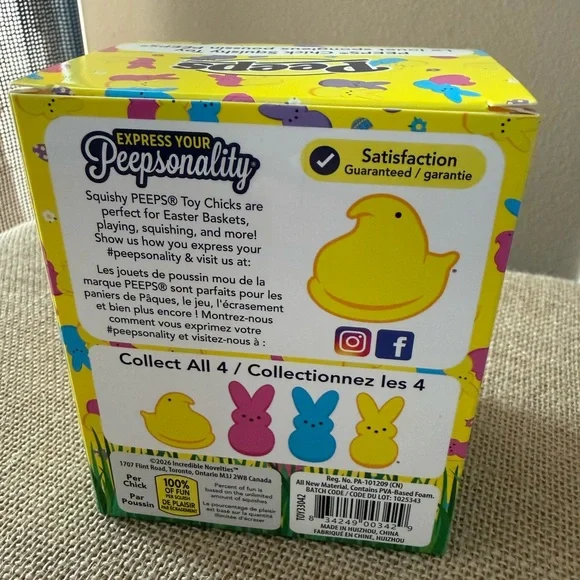 Trendy Brand New Peeps Squishy Toy🔥 - Picture 2 of 4